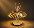 LAMPE DANSEUSE BOIS